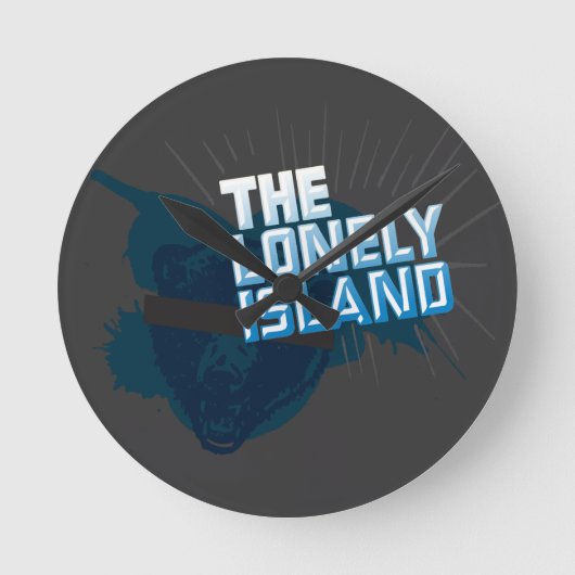 クマ ラウンド壁時計 (正面)