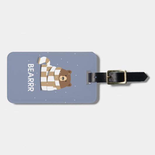 クマ ラゲッジタグ (正面横)