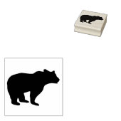 クマ ラバースタンプ (押印)