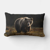 クマ ランバークッション (正面)