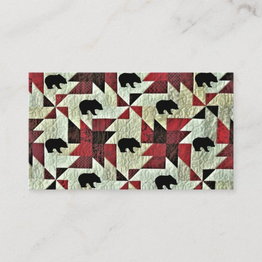 クマ 名刺 (正面)