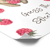 クマ – 甘い混乱を推測 ポスター (角)