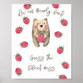 クマ – 甘い混乱を推測 ポスター (正面)