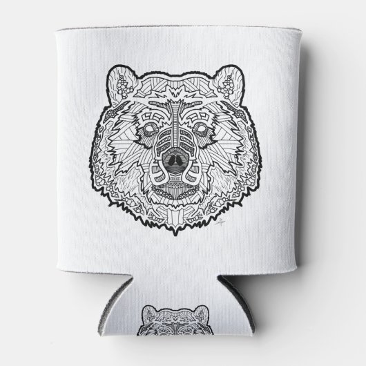 クマ 缶クーラー (正面)