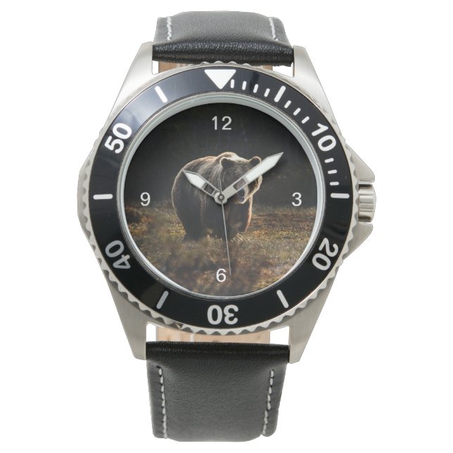 クマ 腕時計 (正面)