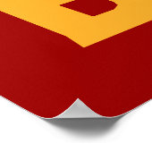 クマ+鹿=ビール ポスター (角)