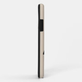 クマ+鹿=ビール Case-Mate iPhoneケース (裏面/右)