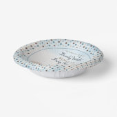 クマ | Blue AnブレラBearly Wait Boy Baby Shower P ペーパーボウル (傾斜あり)