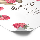 クマ – mom-osaバー ポスター (角)