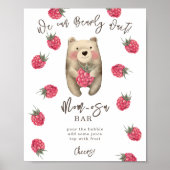 クマ – mom-osaバー ポスター (正面)