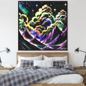 クムルスキャニオン キャンバスプリント (インサイチュ (寝室))