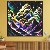 クムルスキャニオン キャンバスプリント (インサイチュ (リビング))