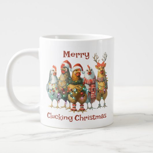 クメリーラクなクリスマス ジャンボコーヒーマグカップ (左)