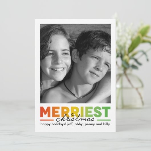 クメリーリスマス（写真付き） シーズンカード (スタンド正面)