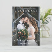 クメリーリスマス | 1枚のフォトスクリプトウ素朴ッド シーズンカード (スタンド正面)