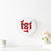 クメーមែル ラウンド壁時計 (ホーム)