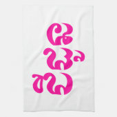 クメールの祖母 – チャドーン/ ជីដូន – カンボジア キッチンタオル (縦)