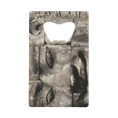 クメールストーン顔...カンボジア・バイヨン・テンプル クレジットカード栓抜き (裏面)