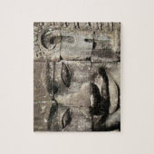 クメールストーン顔...カンボジア・バイヨン・テンプル ジグソーパズル (縦)