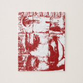 クメールストーン顔...カンボジア・バイヨン・テンプル ジグソーパズル (縦)