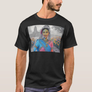クメールプリンセスインカラーペンシル Tシャツ