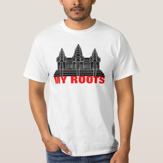 クメール王国のプライド: 私のRoots2 Tシャツ (正面)