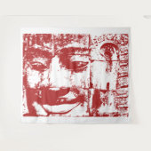 クメール・ストーン顔...バヨンテンプルカンボジアタペスト タペストリー (正面(横))