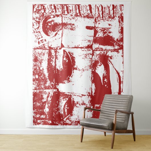 クメール・ストーン顔...バヨンテンプルカンボジアタペスト タペストリー (インサイチュ)