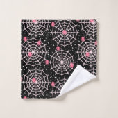 クモとくもの巣 バスタオルセット (ウォッシュタオル)