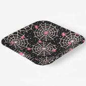 クモとくもの巣 ペーパープレート (傾斜あり)