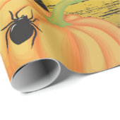 クモとカボチャ ラッピングペーパー (ロールコーナー)