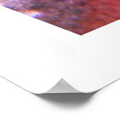 クモのカニの接写 ポスター (角)