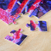 クモのカニ。 ジグソーパズル (側面)