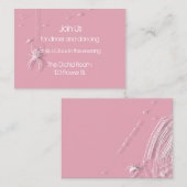 クモの巣と白いクモの披露宴 エンクロージャーカード (正面/裏面)