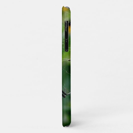 クモの巣のクモ Case-Mate iPhoneケース (裏面/左)