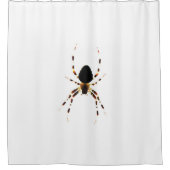 クモの巣 シャワーカーテン (正面)