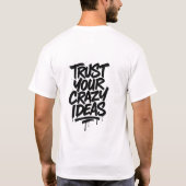 クモの巣 - トラップ Tシャツ (裏面)