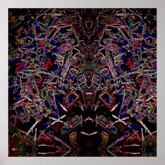 クモの巣 ポスター (正面)