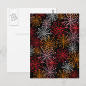 クモの巣 ポストカード (正面/裏面)