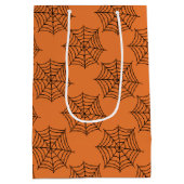 クモの巣 ミディアムペーパーバッグ (裏面)