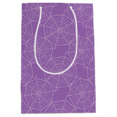 クモの巣 ミディアムペーパーバッグ (正面)