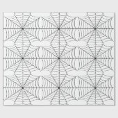 クモの巣 ラッピングペーパー (フラット)