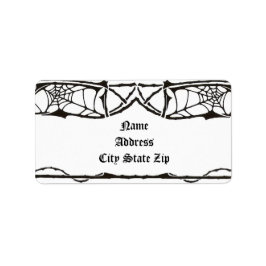 クモの巣 ラベル