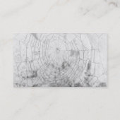 クモの巣 名刺 (裏面)