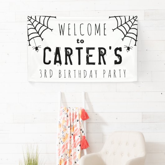 クモの巣 横断幕 (インサイチュ)