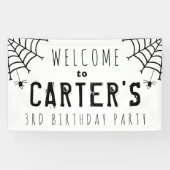 クモの巣 横断幕 (横)