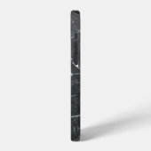 クモの巣 iPhoneケース (左側面)