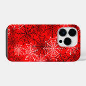 クモの巣 iPhoneケース (裏面横)