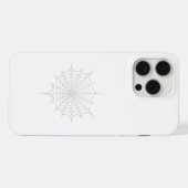 クモの巣 iPhoneケース (裏面横)