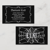 クモの巣EEK 名刺 (正面/裏面)
